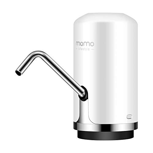 Momo Lifestyle Bomba Elétrica para Galão De Água 20L Recarregável Bivolt 110V 220V USB Sem Fio 2000