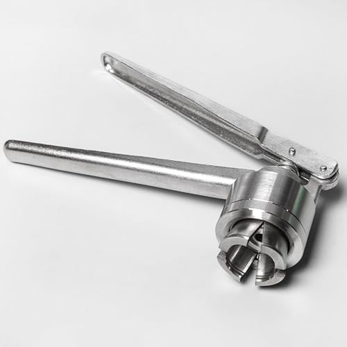 Máquina de sellado portátil para botellas de vidrio, crimpadora de acero inoxidable duradera para uso doméstico y de laboratorio
