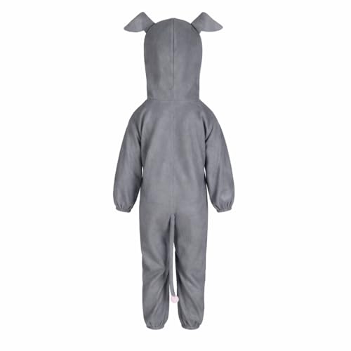 Image of Raj Costume Animal Fancy Dress Costume for Boys & Girls | Hooded Full Body Wildlife Zoo Animal Jumpsuit | Soft Costume for School Function, Fancy Dress, Halloween, Birthday, Cosplay & Role Play