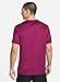 Nike Men's Run Division Rise 365 Running Athletic Shirt Wine L