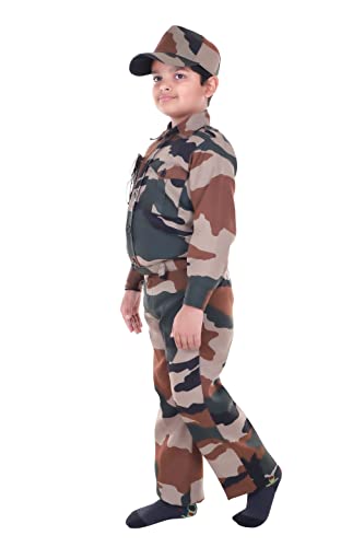 Image of Raj Costume Boys Superhero Costume Set with Mask | Blue Red Full Sleeve T-Shirt & Track Pants | Kids Fancy Dress for Birthday Party, School Function | Stretchable Comfortable | 6-7 Years