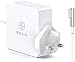 Price comparison product image BRITISH MACBOOK CHARGER | 60w L Tip Fast MacBook Pro Charger Power Adapter for 11 13 15 & 17 inch MacBook Retina from 2008 to 2012 | Models A1278 A1181 A1184 A1344 A1330 A1342