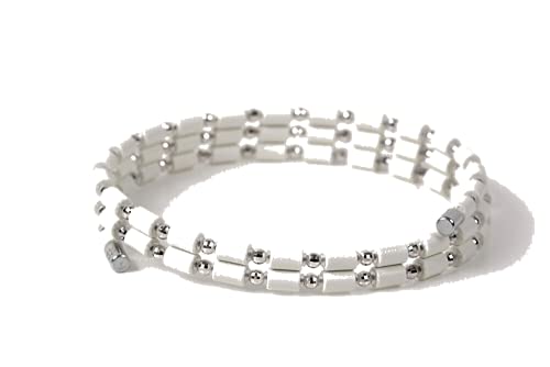 コアフォースループ ホワイト ホワイトゴールド K14 50cm