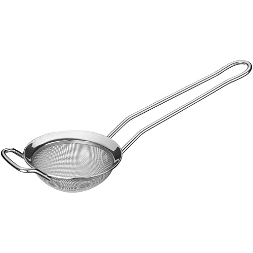 WMF Gourmet Küchensieb klein 8 cm, Teesieb Edelstahl, kleines Sieb, Cromargan Edelstahl poliert, spülmaschinengeeignet