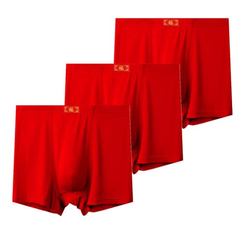 Boxer Briefs For Men Men'S Stretch Underwear Breathable Large Boxers 3-Pack