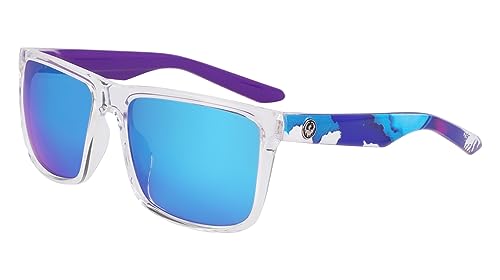 DRAGON Sunglasses DR MERIDIEN LL POLAR 970 Crystal/Benchetler/Blue I, 57/17/1452