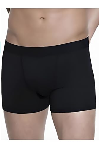 Men's Boxer Briefs, Soft and Breathable Cotton Underwear with ComfortFlex Waistband, Multipack4