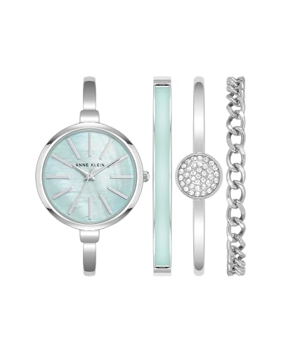Image of Anne Klein Women's Bangle Watch and Bracelet Set