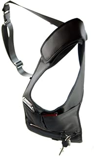 Homoyoyo Bolsa mensageiro masculina de segurança, antiladrão, oculta nas axilas, bolsa de ombro, carteira para homens e mulheres  