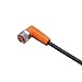IFM Efector EVC155 Socket for Sensors with M8 Connector, Female Cord Set, 4-Pin