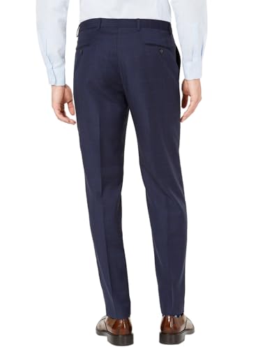 Lauren Ralph Lauren Mens Classic-Fit Wool Plaid Dress Pants 38W x 32L Blue3