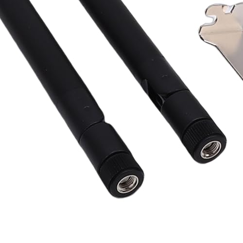 WiFi 6E Card, Triple Band 160MHz 2.4G 5G 6G Network Card M.2 Wireless with Dual 8db Antenna Support MU MIMO and 1024QAM Technology for Laptop Desktop PC 10 11 miniatura 5