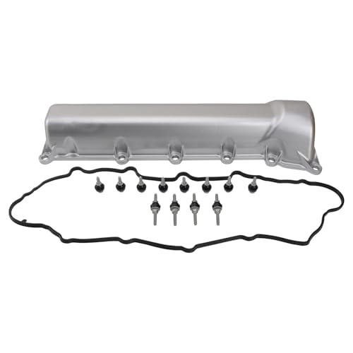 Image of TRQ Left Valve Cover Drivers Side Compatible with 2007 Chrysler Aspen 2000-2007 Dodge Dakota Durango 2002-2007 Ram 1500 2006-2007 Jeep Commander 1999-2007 Grand Cherokee Mitsubishi Raider
