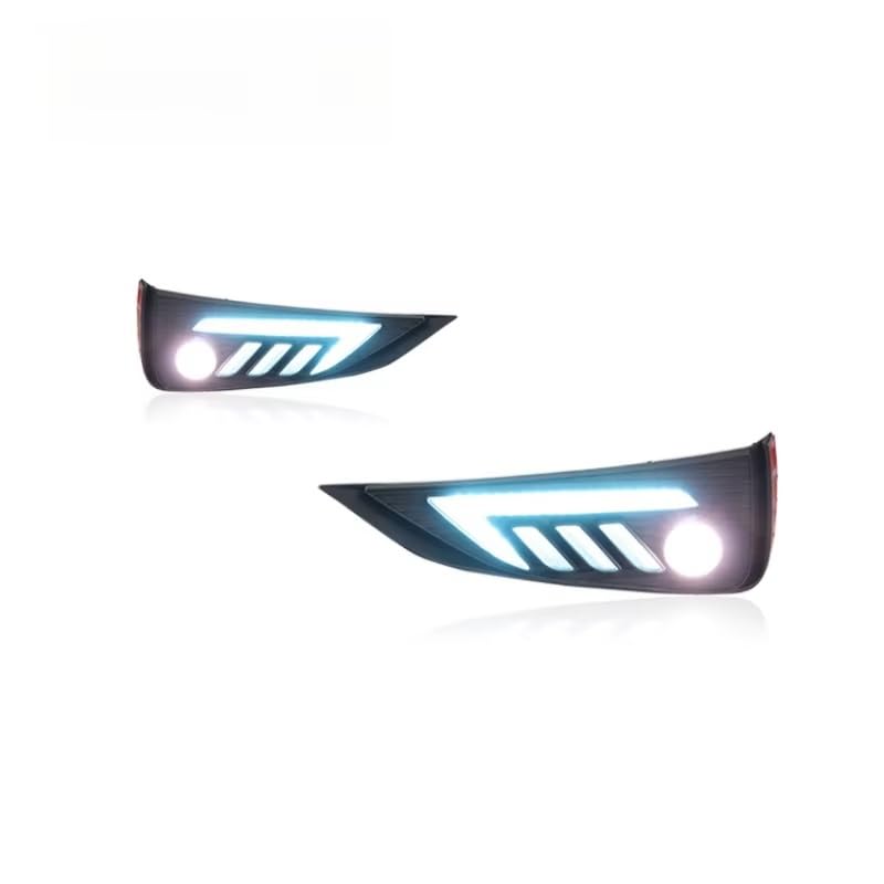 Phare Antibrouillard Pour MG5 2021 1 Paire De Feux Jour Led Pour Voiture Lumière Diffusion Modifiée Ensemble Phares Antibrouillard Avant Bleu Nuit