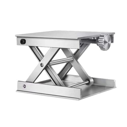 Elevador De Mesa Labo - Base Aluminio Ajustable 9x9cm | Científicos Levantamiento Científico Para Medidas Suelo Sobre La Química Del Escuela Física Accesorios Universidad Investigación Laboratorio Elevador De Mesa Labo - Base Aluminio Ajustable 9x9cm | Científicos Levantamiento Científico Para Medidas Suelo Sobre La Química Del Escuela Física Accesorios Universidad Investigación Laboratorio