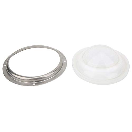 Image of Walfront 100mm /3.94in High Power LED Condenser Lens 60 Beam Angle Optical Glass Aspheric Design with Bracket for 20-200W Spotlight Projector Car Light -30~200℃ Temperature