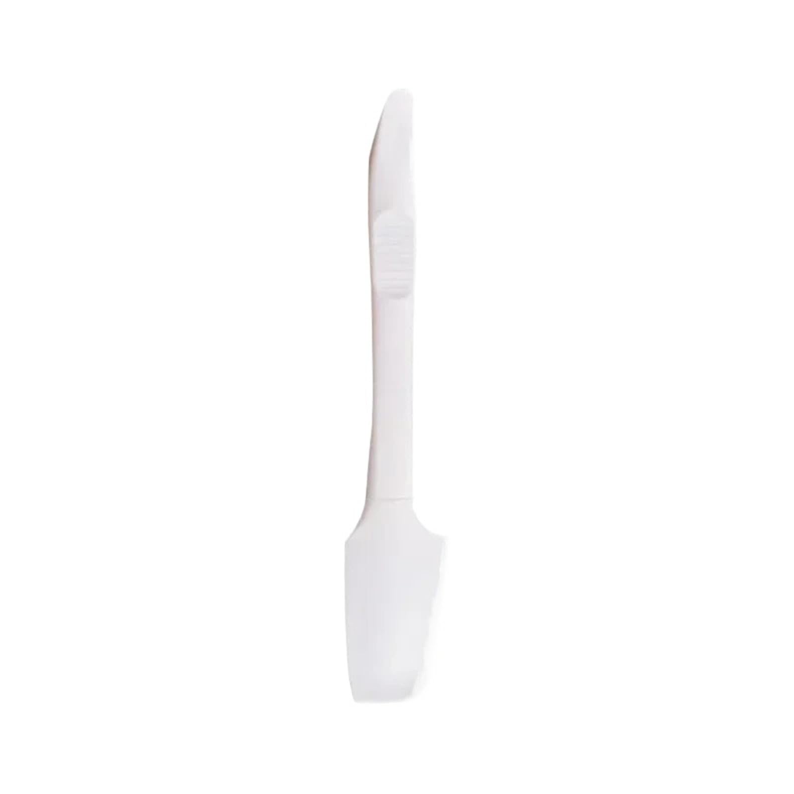 Spatule à beurre en silicone jaune pour tartiner le pain du petit-déjeuner