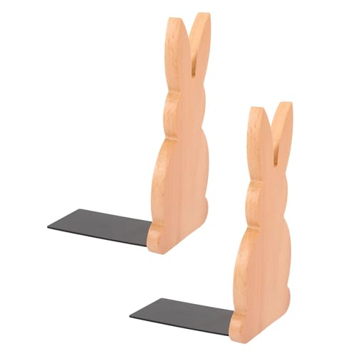 Serre-livres kaki motif animaux pour étagère lot de 2