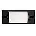 Crystorama Foster 1 Light Matte Black Bathroom Vanity