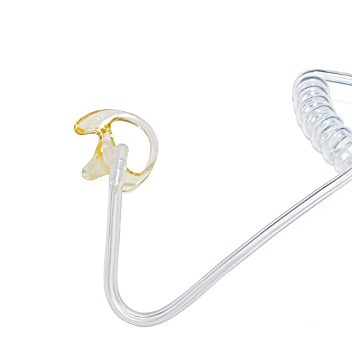 Audífonos universales de silicona suave transparentes para tubos acústicos de radio 3