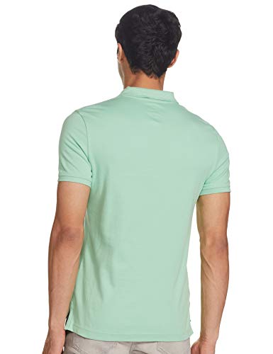 Image of Jockey Men Cotton Blend Solid Regular Fit Sport Polo T-Shirt