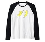 Macaroni Nouilles Amour Vegan Valentines Manche Raglan