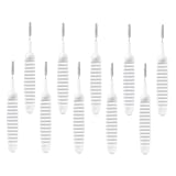 HONITANO 30 Piezas Cepillos Multifuncionales para Limpieza de Cabezal de Ducha y Orificios Pequeños Antiobstrucción Diseño Flexible y Duradero para Juntas y Mamparas de Baño