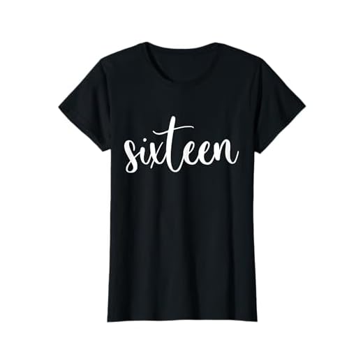 Mujer 16 Años Cumpleaños Chico Chica Regalo Deco Divertido 2005 Camiseta