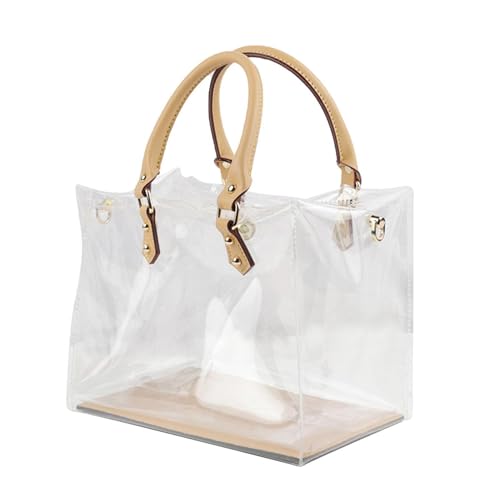 Sac de courses transparent en PVC imperméable pour le sport et le travail