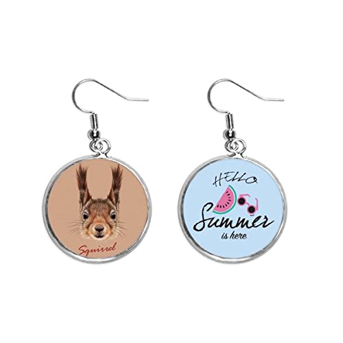 Pendientes de ardilla y sandía para tus looks de verano