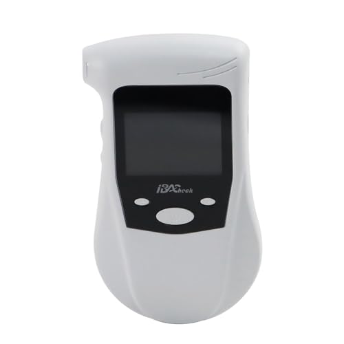Image of Breathalyzer Rechargeable Battery, 10 Memories & can Last 250 Tests After Fully Charged. 4 Default Unit Setting (White 168X)