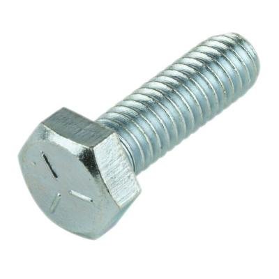 1/4"-28x3/4 (FT) Hex Head Cap Screw (HHCS) Grade 5, Zinc CR+3 Plating, Made in China (inch) (Quantity: 2700)
