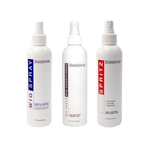 Brandywine Oil Sheen Wig Conditioner + Spritz y Spray 8oz miniatura 1