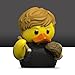 TUBBZ First Edition Peeta Mellark Collectible Vinyl Rubber Duck Figure - Official The Hunger Games - Action TV, Film