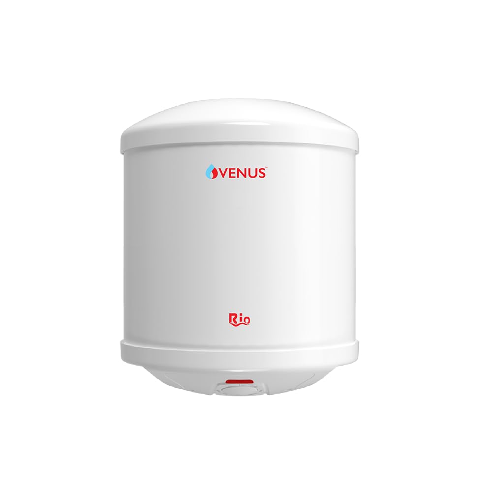 VENUS Rio 015Rv 15-Litre Storage Water Heater, Porcelain Enamelled Glass Lined Tank (Opal White, Bee Star Rating - 4 Stars, Wall) (B0CGVKK7RF) Amazon Price History, Amazon Price Tracker