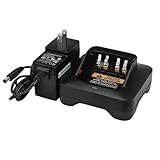 PMPN4527A Charger XPR3500 Battery Rapid Charger Dock for XPR3300e XPR3300 Radio XPR7350e Compatible Batteries APX4000 PMNN4409AR PMNN4493 Battery Charger Base Walkie-Talkie Accessories