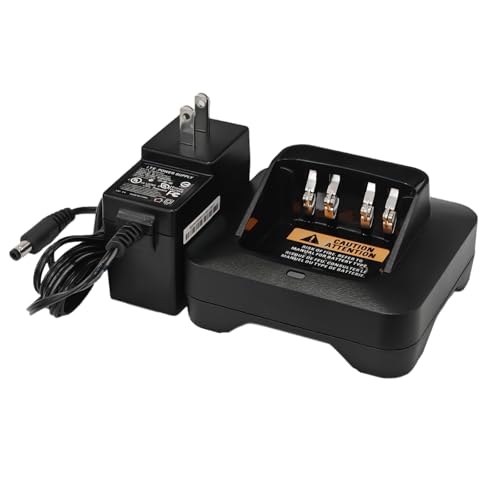 PMPN4527A Charger XPR3500 Battery Rapid Charger Dock for XPR3300e XPR3300 Radio XPR7350e Compatible Batteries APX4000 PMNN4409AR PMNN4493 Battery Charger Base Walkie-Talkie Accessories