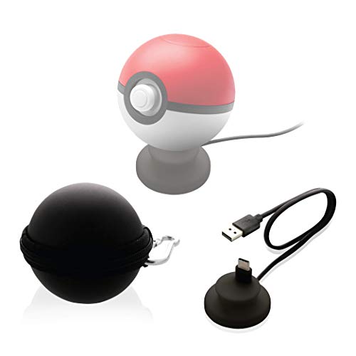 Nyko Charge Base Plus - USB Type-C Charging Dock and Carrying Case for Poké Ball Plus Nintendo Switch Controller Nyko Charge Base Plus - USB Type-C Charging Dock and Carrying Case for Poké Ball Plus Nintendo Switch Controller