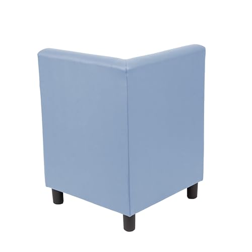 Image of FDP Kid Comfort Collective Modular Corner Armless Chair - Powder Blue