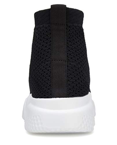 Image of Santiro Men's Running Shoes Breathable Knit Slip On Sneakers