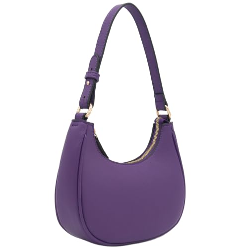 Image of FashionPuzzle Small Crescent Shoulder Bag Underarm Purse