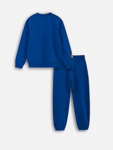 Image of Nap Chief Kids Cotton Printed Co ord Set for Boys & Girls, Sweatshirt And Joggers Clothing Set for Casual Wear