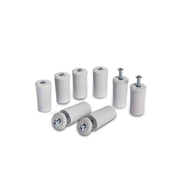 8 x Anschlagstopper für Rollladen Anschlagpuffer Rolladenstopper 40 mm L
