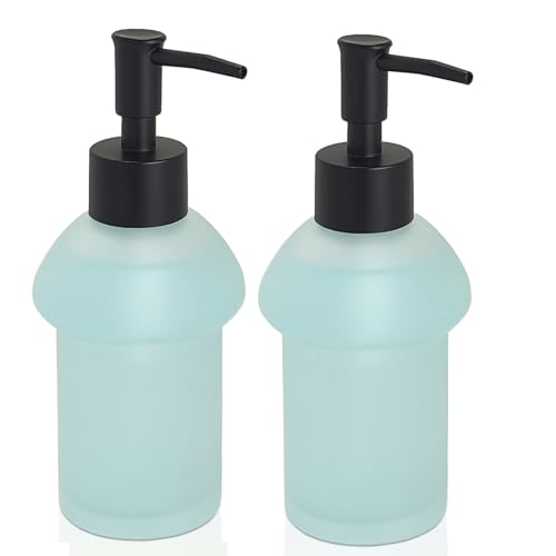 Distributeur de savon mat à prise en main confortable GlassHand lot de 2 design - 2