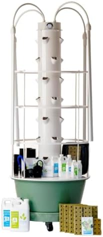 Aeroponic Tower Garden with Lights - Are These the Game Changers You Need? 5 Tower Garden Flex Deluxe Vertical Aeroponic Planter