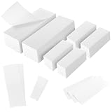 Jafurnestia 600 Stück Wachsstreifen Haarentfernung - 2 Größen Waxing Streifen aus Vlies, Waxing Set für Körper & Gesicht, Non Woven Wax Strips