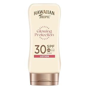 Hawaiian Tropic Satin Protection, Sun Lotion, Suncream SPF 30, 180 ml, Pack of 1