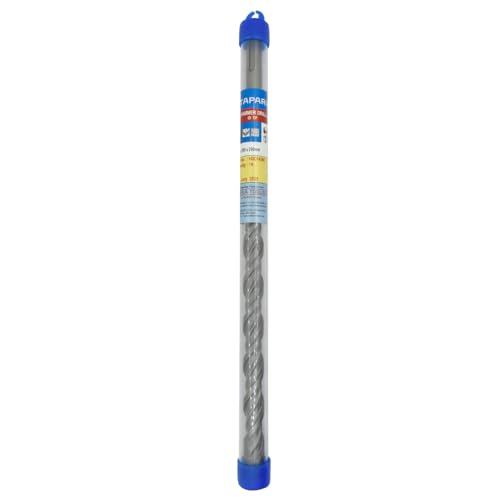 Taparia HDC 14260 Steel (14 x 260mm) Cross Tip Plus Hammer Drill Bit (Grey) - Image 4 thumbnail
