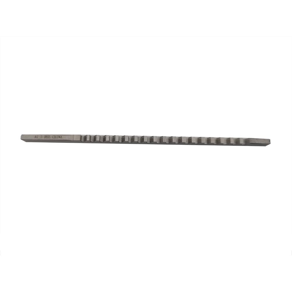 3 mm Push-Type Keilnut-Räumnadel, A1, metrische Größe, HSS-Keilnut-Schneidwerkzeug, Messer for CNC-Fräser, Metallbearbeitung