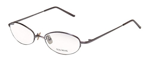 Vera Wang V05 For Ladies/Young Women/Girls Designer Half-rim Glamorous Hip Japan Eyeglasses/Eye Glasses (47-17-130, Lilac)
